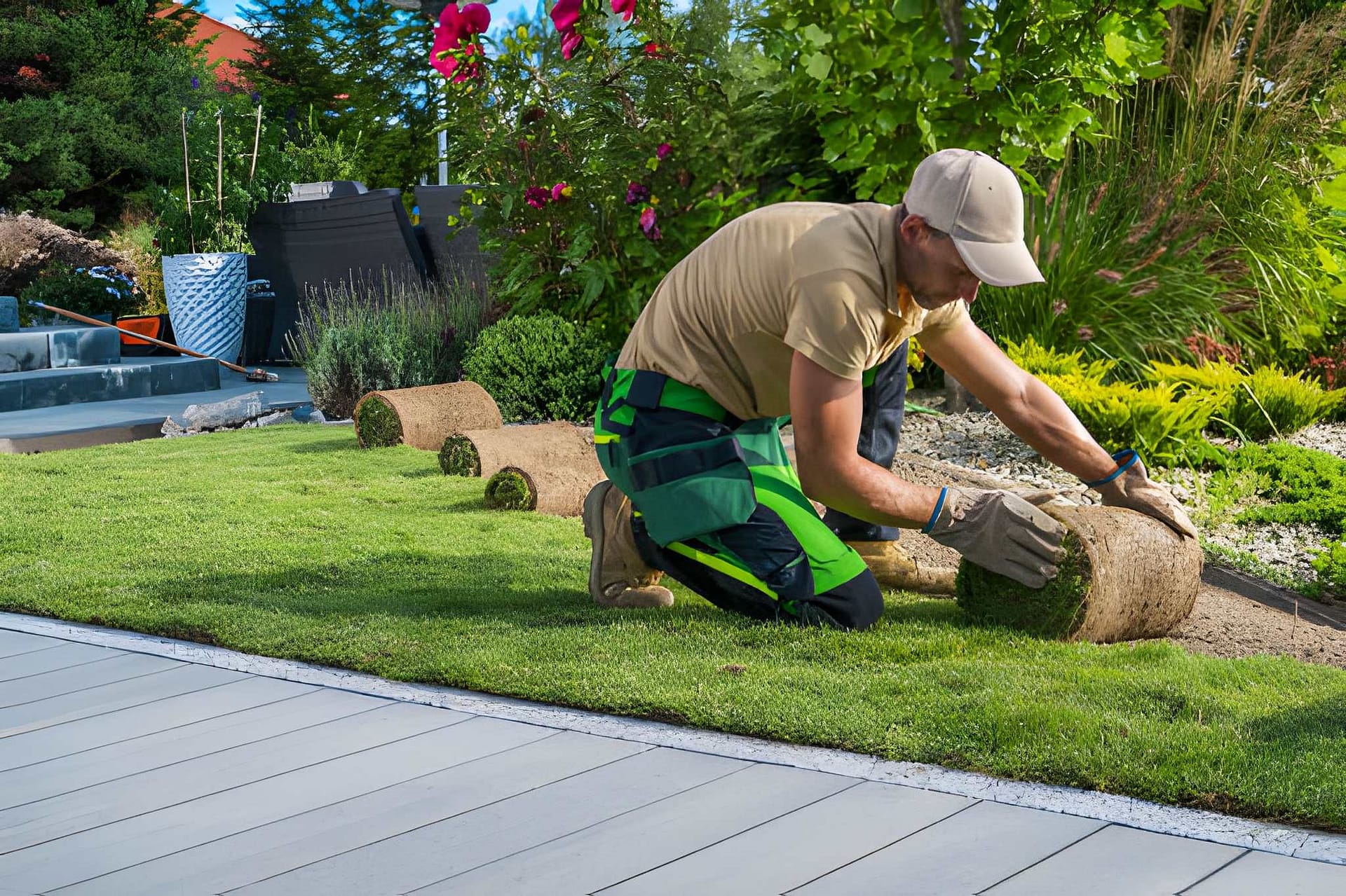 Sod installation Phoenix