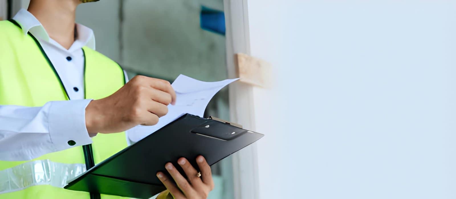 Property manager reviewing an HOA fine letter for a Scottsdale home