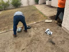 Breasy preparing ACC-ready sod installation documentation for a Scottsdale HOA community