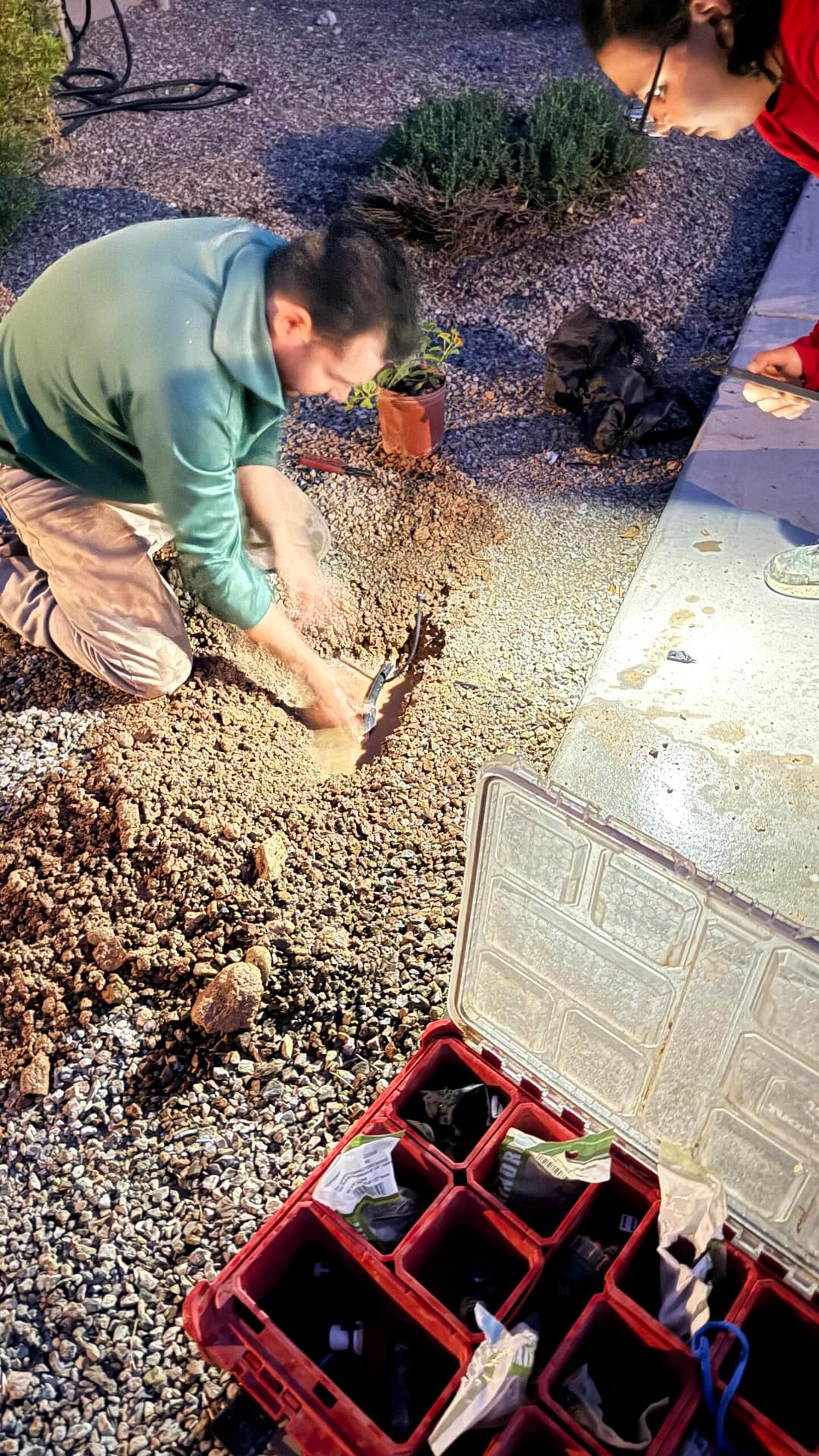 Breasy irrigation repair visit in Cave Creek, AZ
